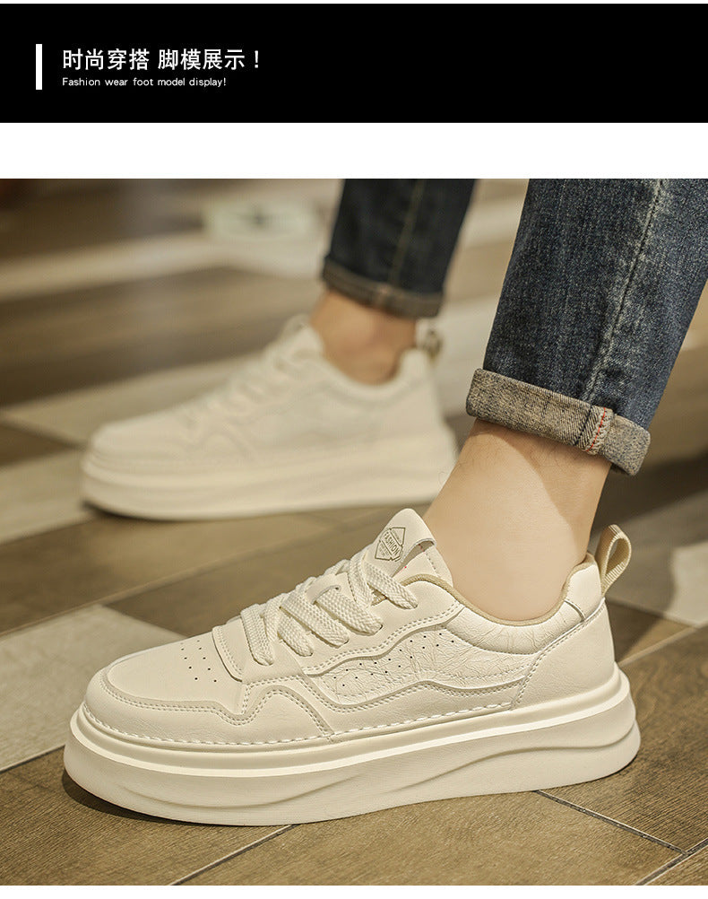 Popular Men's Shoes 2025 New Spring Casual All-match Men's Running Height Increasing Sports Wear-resistant Non-slip Trendy Shoes for Torre