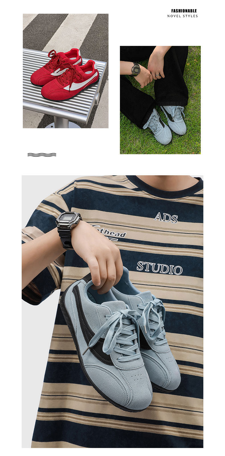 Red Racing Training Shoes for Men, New Mesh Breathable Running Shoes, Sports Casual Shoes, Apple Shoes, Leather Sc01