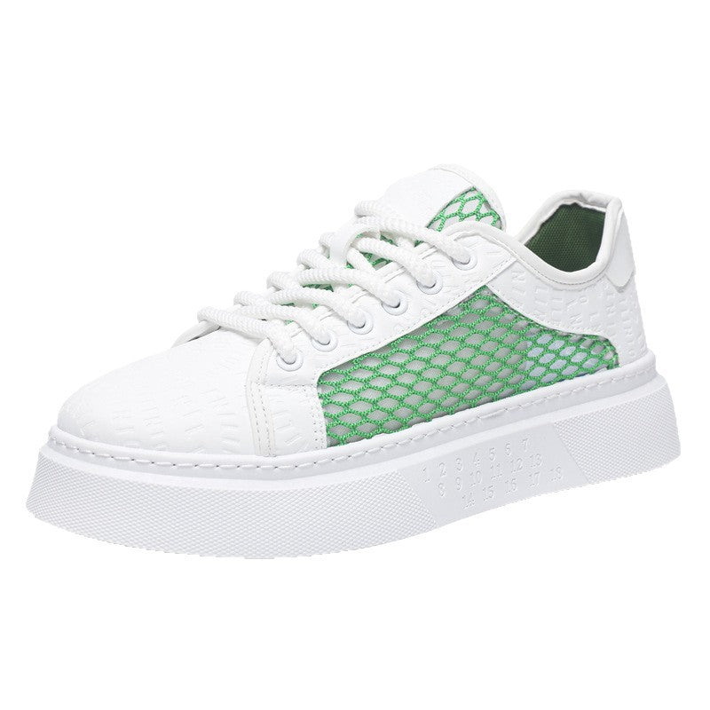 Men's Shoes 2026 Sneakers Versatile Sports Casual Shoes Youth Trendy Brand Running White Shoes Comfortable Breathable Low-Top
