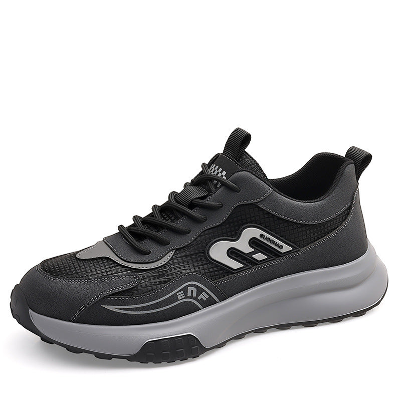 Men's Sneakers 2026 Summer New Style Men's Running Shoes Versatile Breathable Dad-Style Trendy Non-Slip Casual Shoes Wholesale