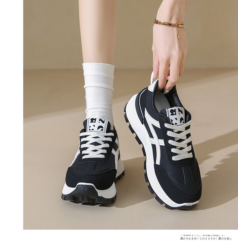 Forrest Gump sneaker Women's 2025 New Summer Breathable Thin Torre Shoes Sports Running Soft Bottom White Shoes