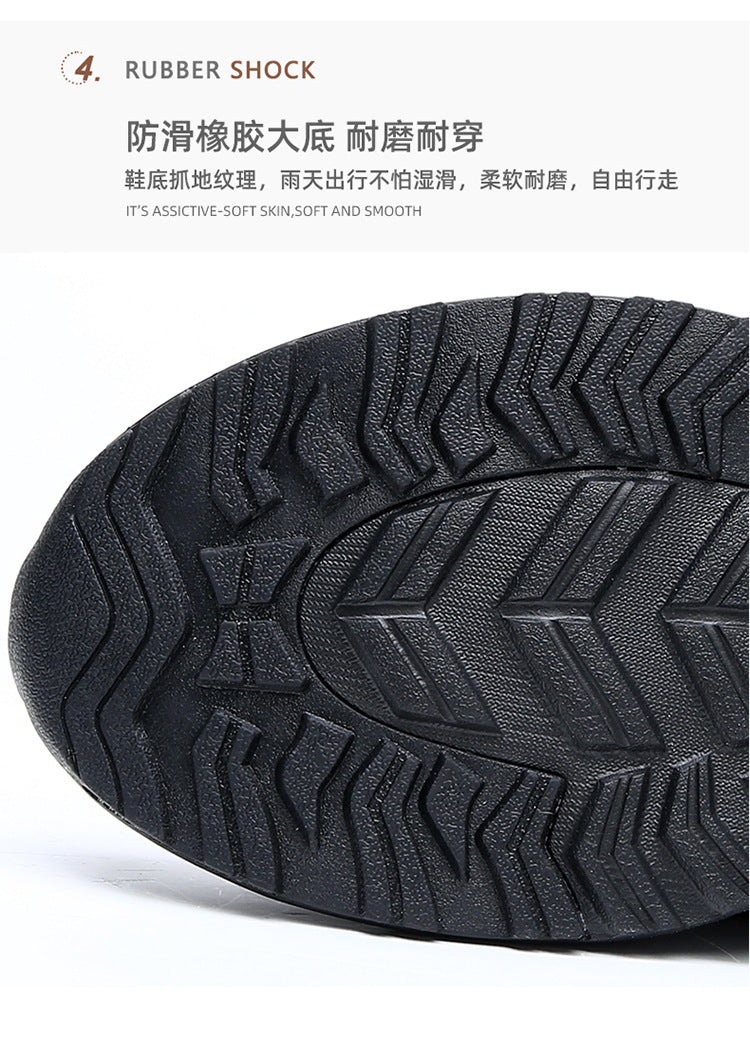 European Station 2024 Spring Fashion Sports Casual Shoes Breathable Soft Bottom Outdoor Running Rotary Button Walking Shoes
