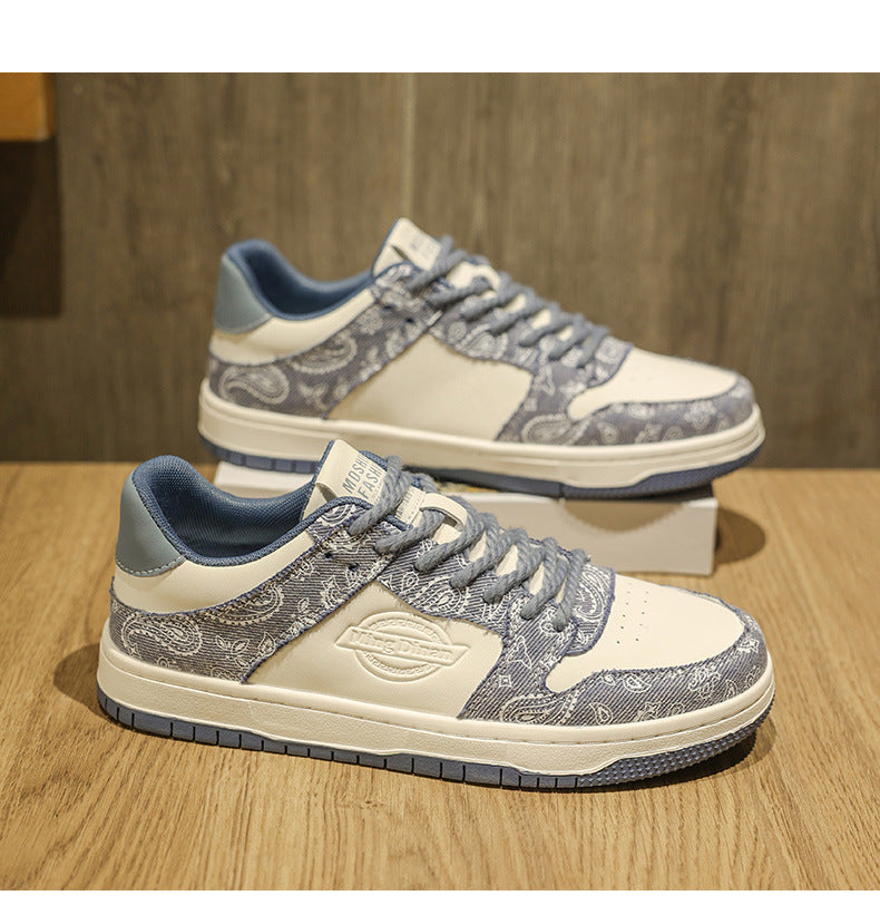 Men's New Winter Style Student Light Luxury Fashionable High-Value Running Shoes, Non-Slip and Wear-Resistant Men's Trendy Casual Sneakers
