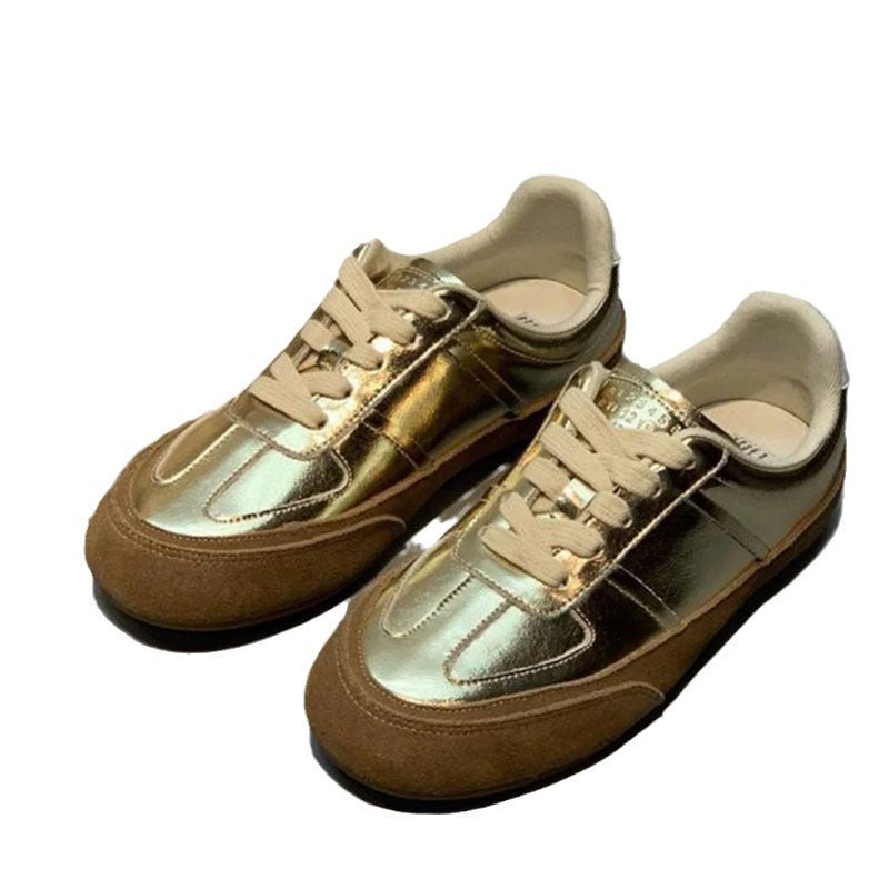 Autumn 2024 new MM * 6 comfortable golden training shoes women's sports casual shoes teleport Seoul new Chinese women's shoes
