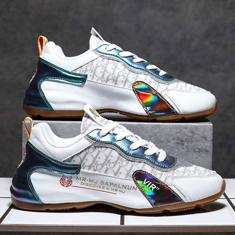 National Fashion Entry Luxury 2025 Summer Cross-border Casual Running Shoes Thick Sole Mesh Breathable Outdoor Torre sneaker