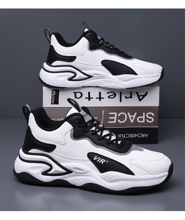 2025 New Men's High-end sneaker All-match Men's Shoes Spring Soft Bottom Shock Absorbing Running Shoes Lightweight Breathable Running Shoes