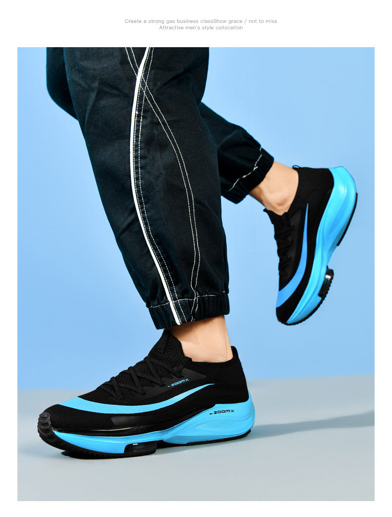 2025 Spring and Summer Cross-Border Large Size Men's Mesh Lightweight Running Shoes Outdoor Hiking Breathable Casual Sports Shoes