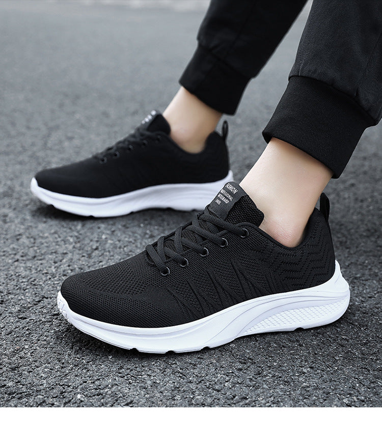 Men's Running Shoes 2025 New Cross-Border Outdoor Breathable Mesh Casual Shoes Men's Fashionable Trendy Sports Shoes