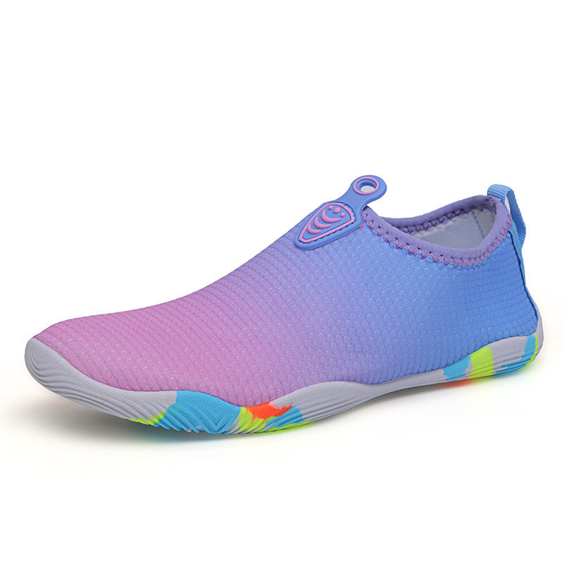 2022 new couple outdoor upstream swimming beach multi-functional shoes thick-soled swimming shoes low-top lazy shoes