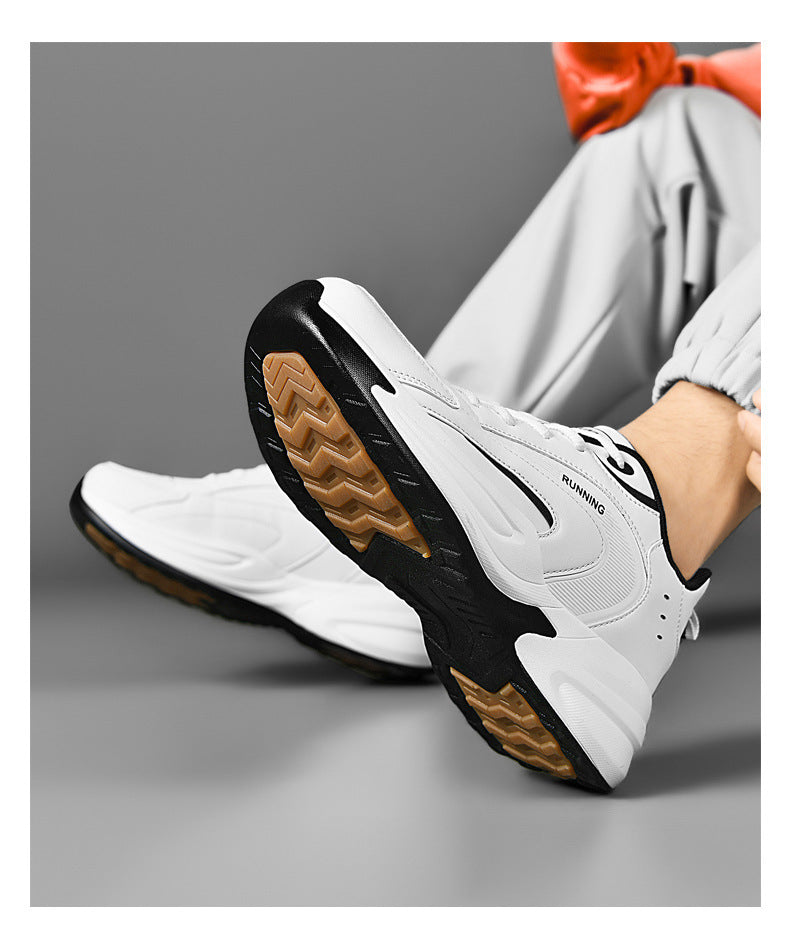 Extra Large Size Running Shoes Men's Sports Casual Shoes Autumn and Winter New Youth Lightweight Breathable Student Outdoor Trendy Shoes