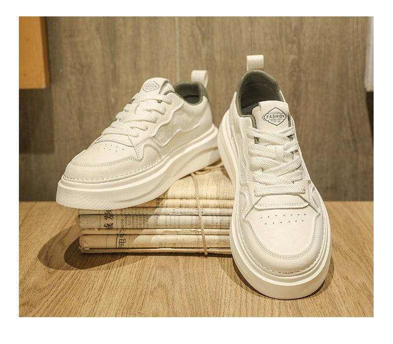 Popular Men's Shoes 2025 New Spring Casual All-match Men's Running Height Increasing Sports Wear-resistant Non-slip Trendy Shoes for Torre
