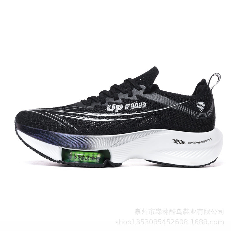 Up Run2026 New Air-Cushioned Sports Shoes for Spring, Men's and Women's Professional Physical Examination Marathon Racing Carbon Plate Running Shoes