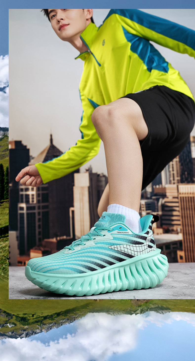 Student Shoes, High-End Wear-Resistant Running Shoes, 2025 New Autumn and Winter Breathable Walking Shoes, Men's Sports Mesh Shoes
