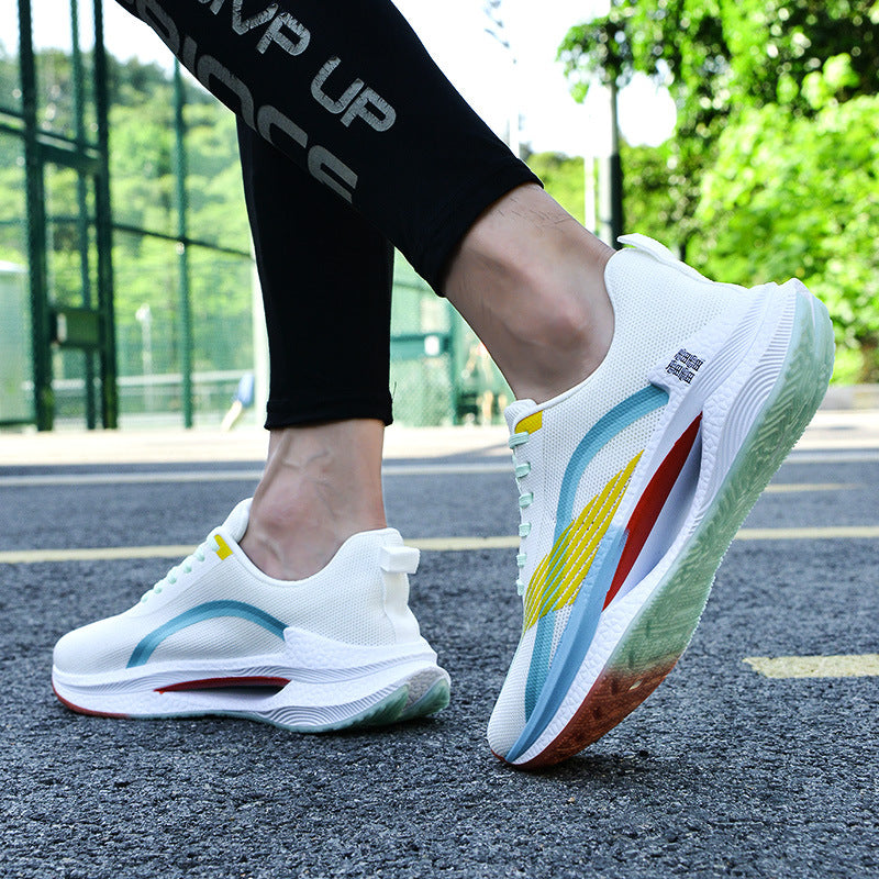 Couple Style Spring and Autum New Sports Shoes Men's Casual Shoes 2025 Lightweight Comfortable Breathable Running Shoes Men's Mesh