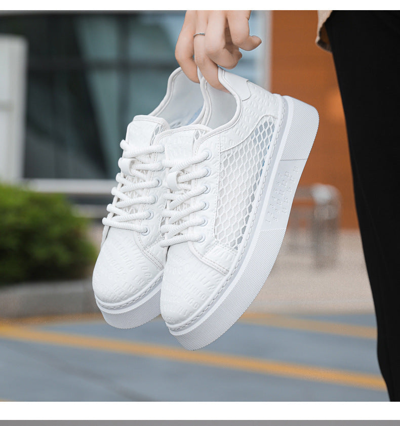 Men's Shoes 2026 Sneakers Versatile Sports Casual Shoes Youth Trendy Brand Running White Shoes Comfortable Breathable Low-Top
