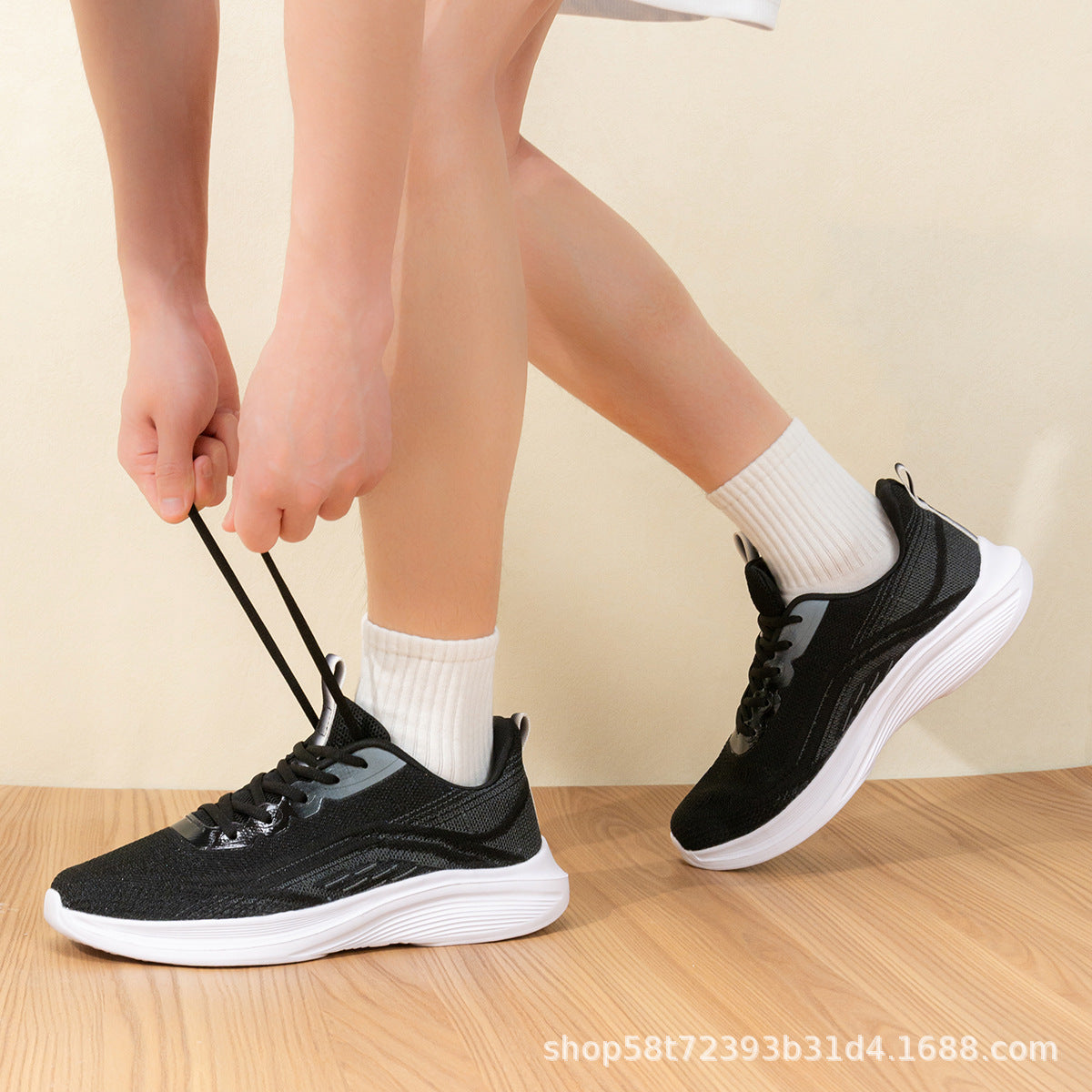 2025 Men's Shoes, Sports Shoes, Casual New Shock-Absorbing Soft Sole, Non-Slip Mesh, Lightweight Casual Shoes, Versatile and Breathable Running Shoes