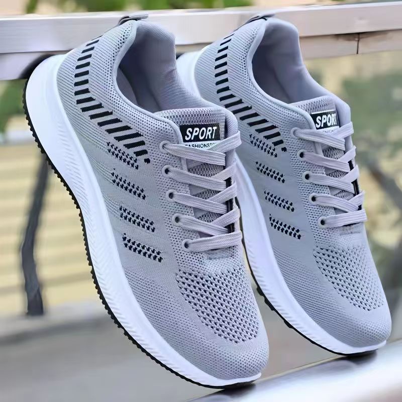 Men's Shoes 2025 Spring and Summer New Wear-Resistant Thickened Sports Shoes Running Shoes Non-Slip Wear-Resistant Casual Shoes Men's Sports Shoes