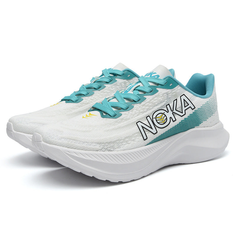 2025 Men's Shoes Autumn and Summer New Mesh Running Shoes Sports Shoes Breathable Shock Absorbing Soft Sole Student Shoes Lightweight Running Shoes