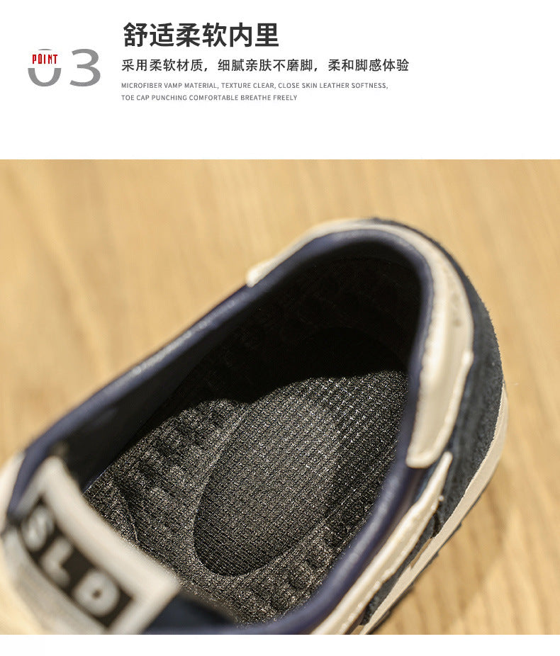 2024 Winter Men's Korean Style Fashion Casual Running Shoes Versatile Breathable Sneakers Sports Men's Shoes Comfortable and Casual