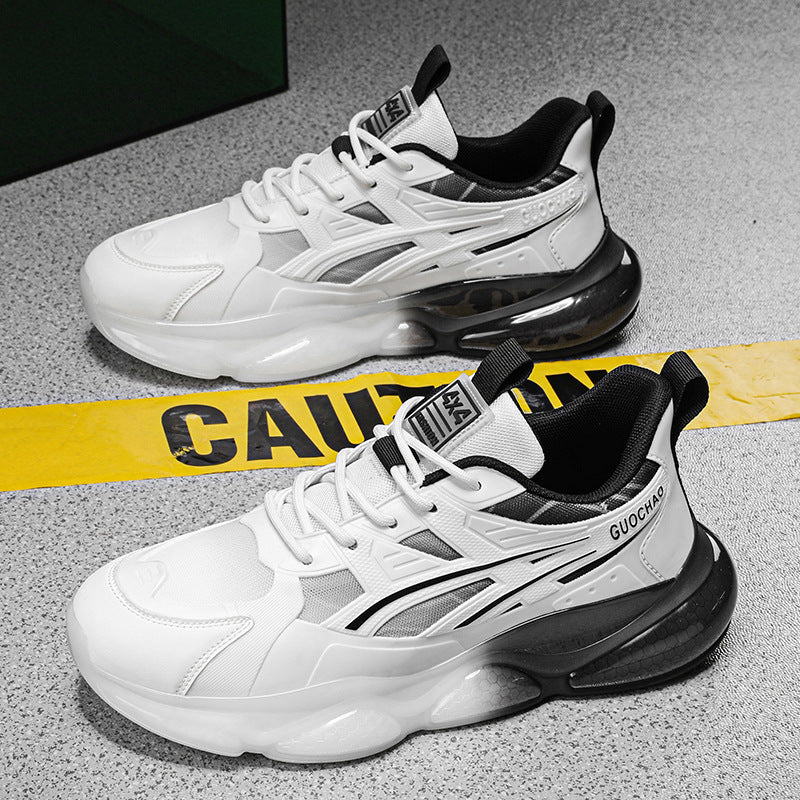 Summer Breathable Mesh Sports Shoes for Men, Soft Soles, Shock-Absorbing, Wear-Resistant, Lightweight Casual Running Shoes, Breathable and Comfortable Shoes
