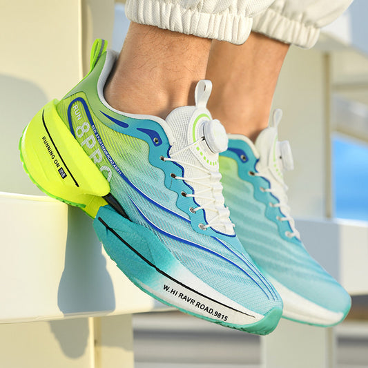 2025 Breathable Casual Running Shoes Ice Silk Surface High-End Parent-Child Cushioning Sports Shoes Wholesale Hot New Style