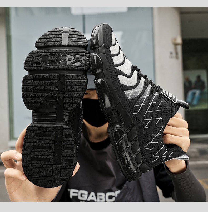 Running Shoes Men's Low-Cut Shock-Absorbing Wear-Resistant Breathable Casual Sports Shoes Outdoor Jogging Shoes Spring and Summer New Men's Shoes