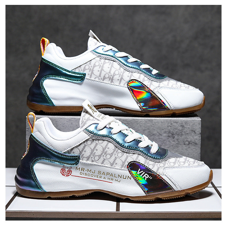 National Fashion Entry Luxury 2025 Summer Cross-border Casual Running Shoes Thick Sole Mesh Breathable Outdoor Torre sneaker
