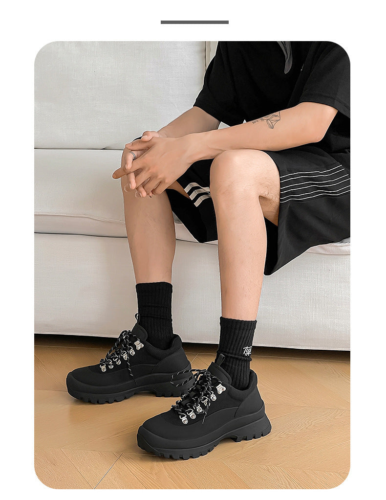 2026 New Spring Hiking Shoes for Men, Height-Increasing Versatile Breathable Sneakers, Couple's Non-Slip Outdoor Hiking Sports Shoes