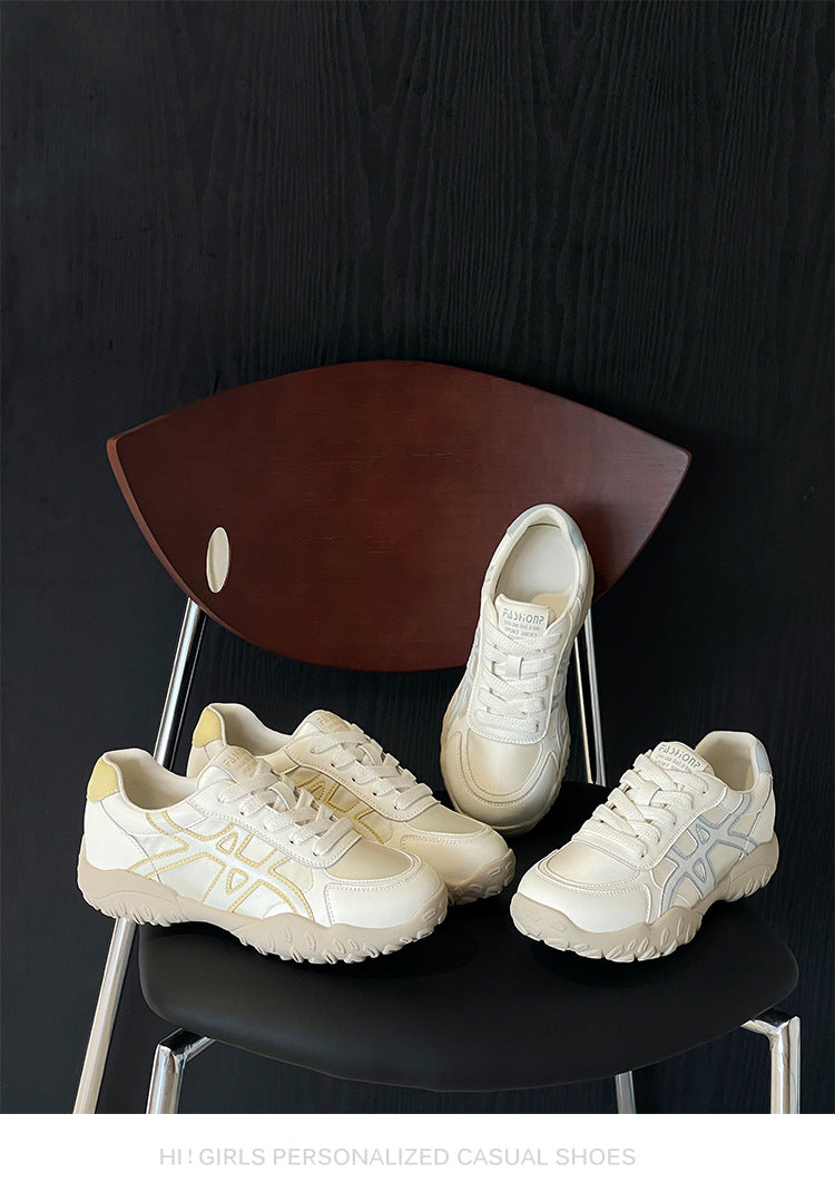 Women's Hiking Shoes Outdoor Sports Shoes Women's 2026 New Spring Hot-Selling Height-Increasing German Training Shoes Women's Forrest Gump Shoes