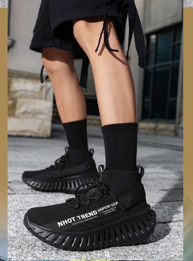 Men's Shoes, Four-Season Sports Shoes, Men's Breathable New Ultra-Light Soft-Soled Mesh Student Shock-Absorbing Casual Sneakers, Running Shoes for Men