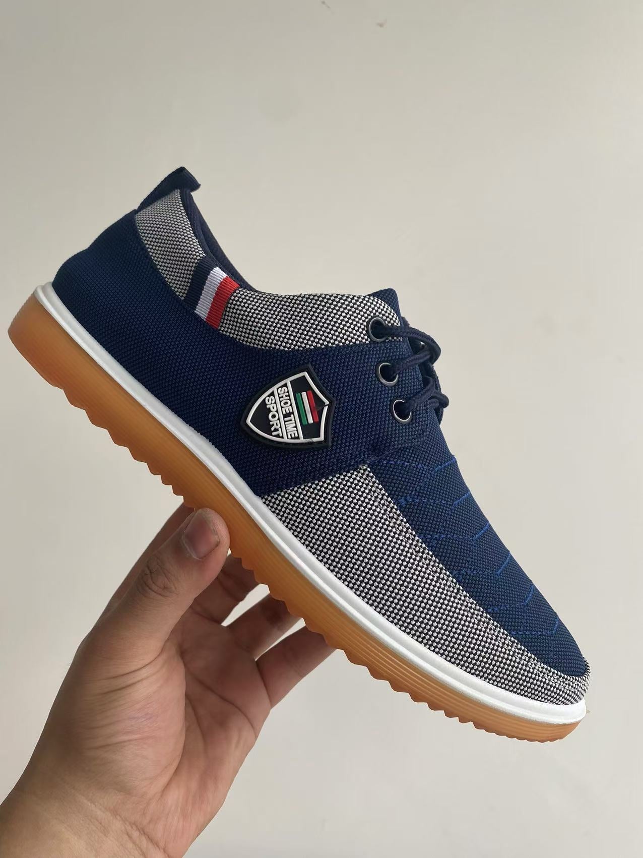 Breathable and Wear-Resistant Work Shoes, New Autumn Running Shoes, Lightweight Rubber Sole, Versatile Cloth Shoes for Drivers, Men's Shoes