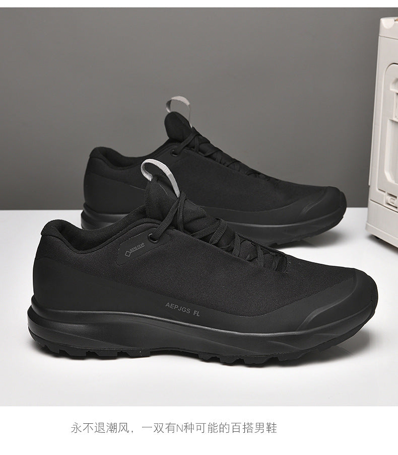 Live broadcast with men's shoes all-terrain running shoes outdoor socks waterproof cross-country hiking sneaker all-match casual shoes