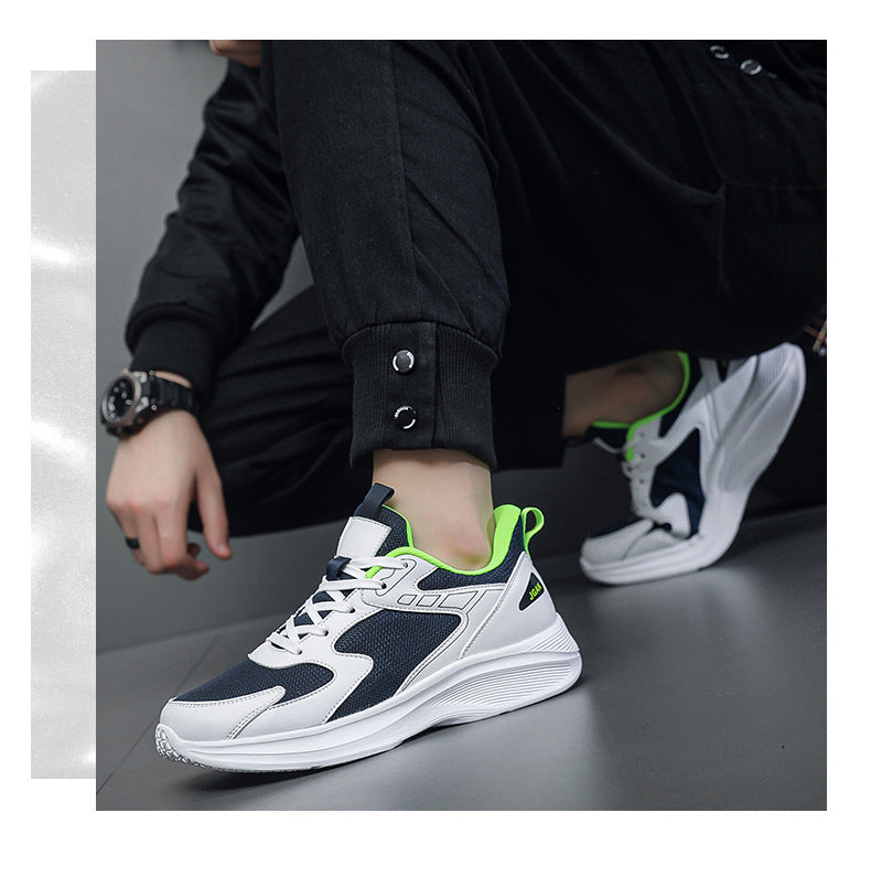 2026 New Men's Shoes, Popular Casual Trendy Shoes, Premium Materials, Soft Mesh Surface, Large Size Cross-Border Running Shoes