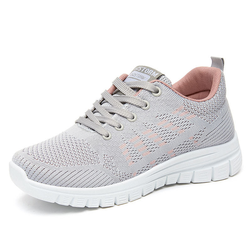 Women's Shoes 2026 Summer New Running Shoes Popular Wholesale Foreign Trade Women's Shoes Soft Sole Comfortable Cross-Border Sports Shoes for Women
