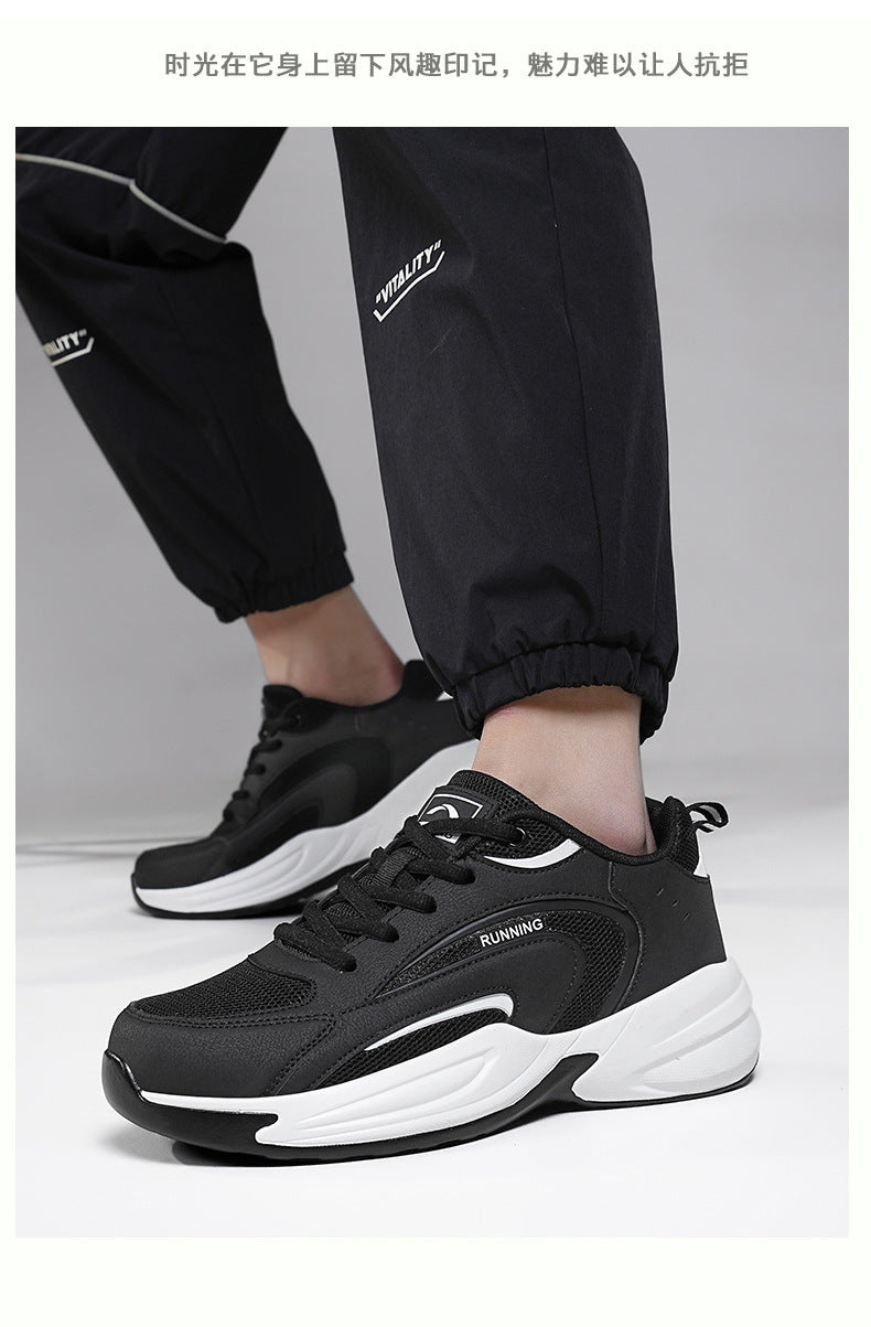 Extra Large Size Running Shoes Men's Sports Casual Shoes Autumn and Winter New Youth Lightweight Breathable Student Outdoor Trendy Shoes