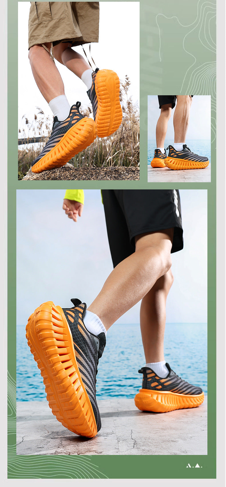 Student Shoes, High-End Wear-Resistant Running Shoes, 2025 New Autumn and Winter Breathable Walking Shoes, Men's Sports Mesh Shoes