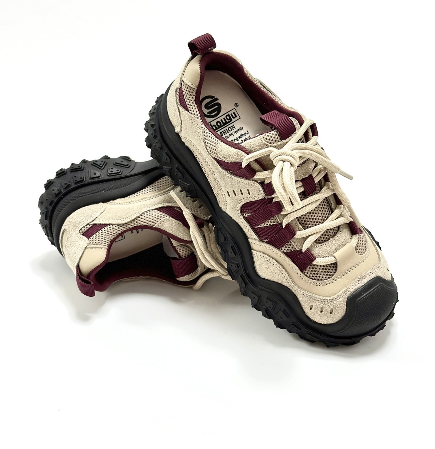 Popular Hiking Shoes for Women 2024 New Spring and Autumn Sports Shoes Niche Ugly Ins Trendy Casual Dad Shoes