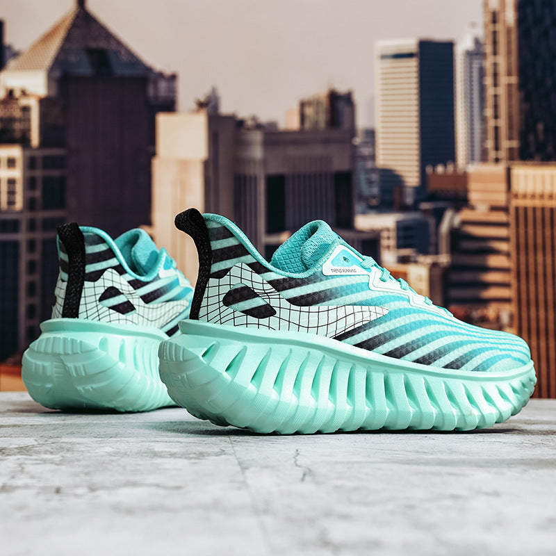 Student Shoes, High-End Wear-Resistant Running Shoes, 2025 New Autumn and Winter Breathable Walking Shoes, Men's Sports Mesh Shoes
