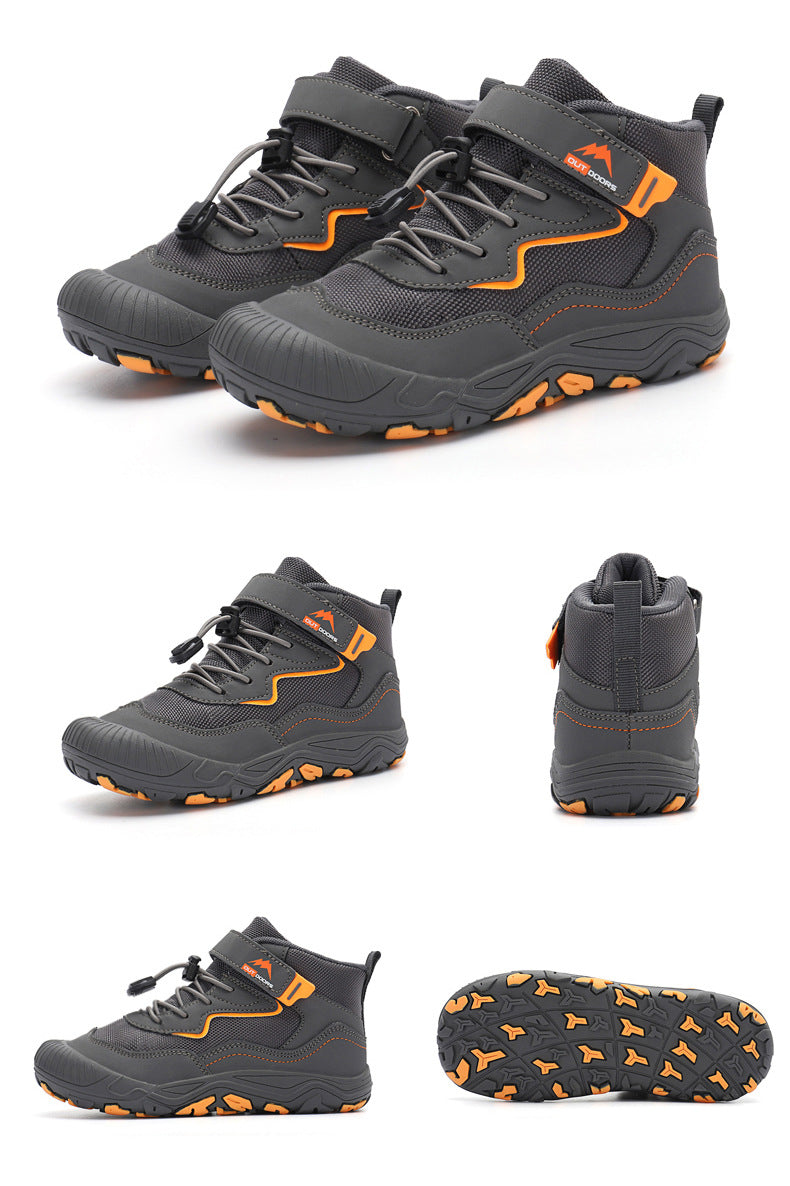 Cross-border Running Shoes Children's Shoes Amazon Outdoor sneaker Autumn and Winter Trendy Children's Anti-slip Shoes Large Children's Mountaineering Shoes
