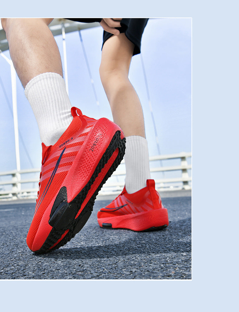 Broken 2 Carbon Plate Running Shoes for Men and Women, Professional Marathon Mesh Breathable Sports Shoes, Pegasus Air Cushion Shock-Absorbing Running Shoes