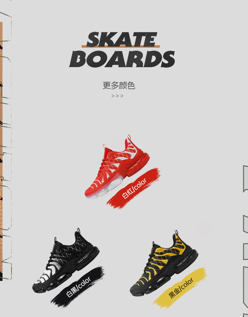 Running Shoes Men's Low-Cut Shock-Absorbing Wear-Resistant Breathable Casual Sports Shoes Outdoor Jogging Shoes Spring and Summer New Men's Shoes