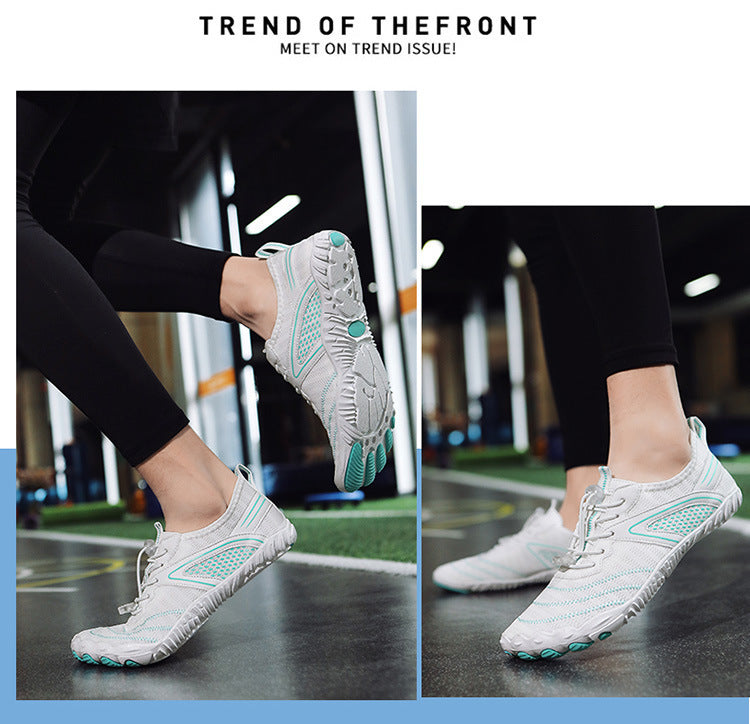 New cross-border breathable non-slip men's and women's sports fitness comfortable running shoes outdoor beach wading shoes non-slip
