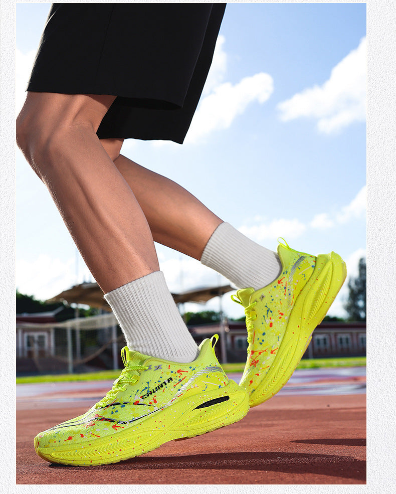 2025 Autumn New Four-Season Couple Professional Marathon Running Shoes Trendy Fashion Versatile Daily Sports Shoes for Men and Women