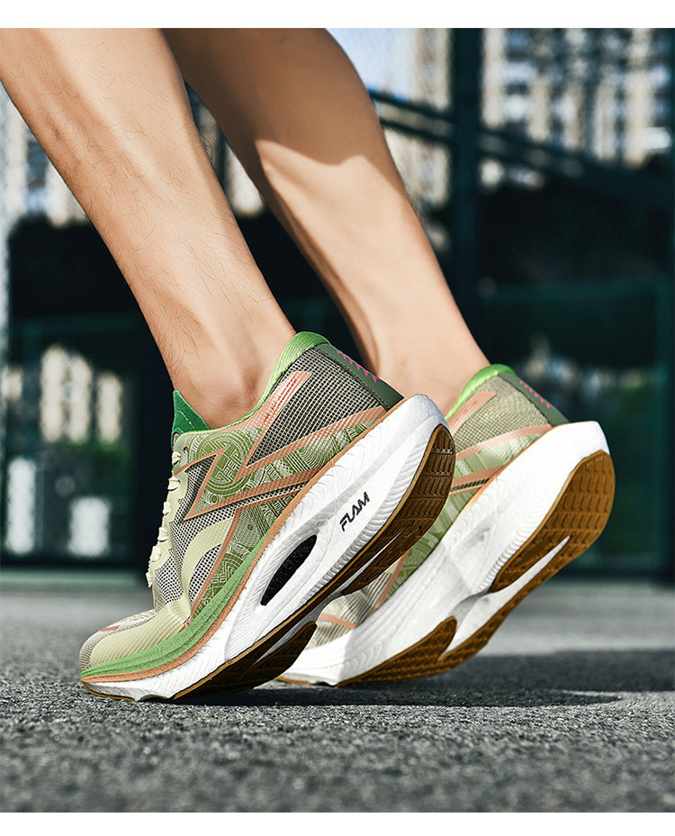 Casual Couple Fashion Cushioning Running Shoes Sports Trendy Shoes Women's Comfortable Versatile Daily Jogging Shoes Men's Breathable All Seasons