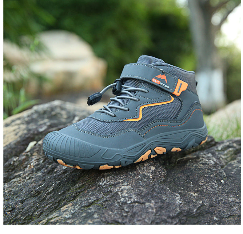 Cross-border Running Shoes Children's Shoes Amazon Outdoor sneaker Autumn and Winter Trendy Children's Anti-slip Shoes Large Children's Mountaineering Shoes