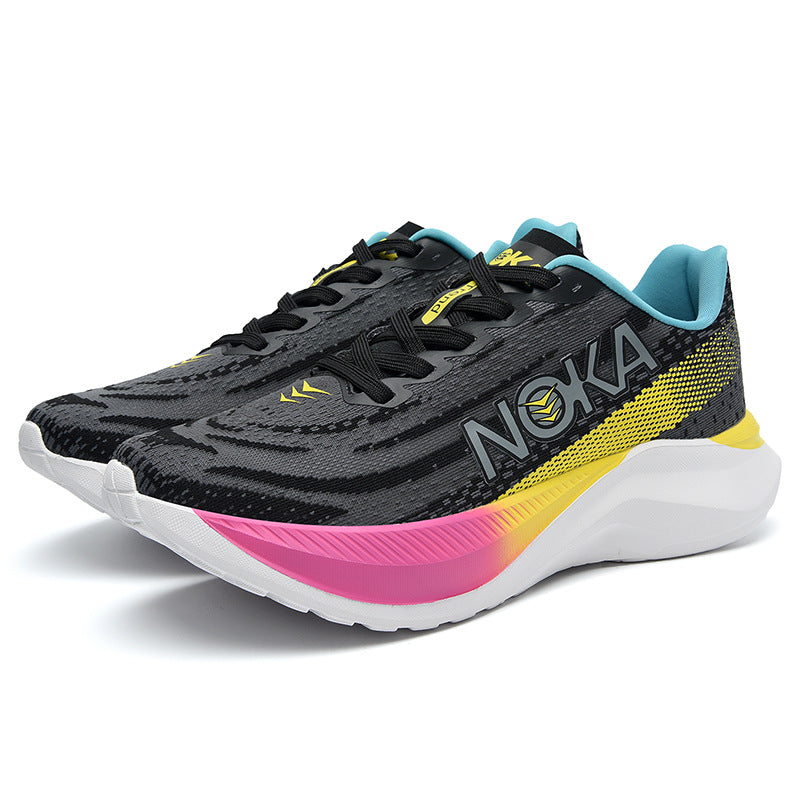 2025 Men's Shoes Autumn and Summer New Mesh Running Shoes Sports Shoes Breathable Shock Absorbing Soft Sole Student Shoes Lightweight Running Shoes