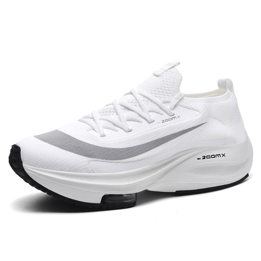 2025 Spring and Autumn Couple Trendy Sports Shoes Lightweight Breathable Mesh Running Shoes Male Teenage Student Sports Shoes
