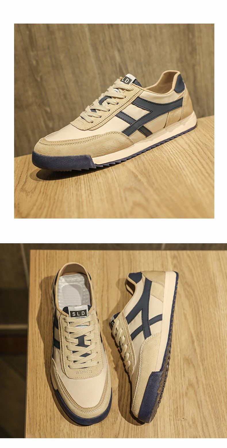 2024 Winter Men's Korean Style Fashion Casual Running Shoes Versatile Breathable Sneakers Sports Men's Shoes Comfortable and Casual