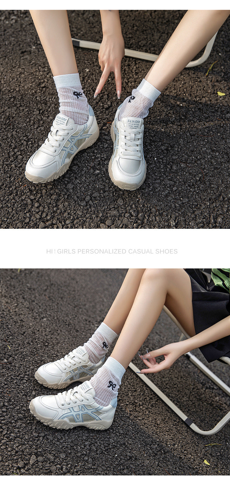 Women's Hiking Shoes Outdoor Sports Shoes Women's 2026 New Spring Hot-Selling Height-Increasing German Training Shoes Women's Forrest Gump Shoes