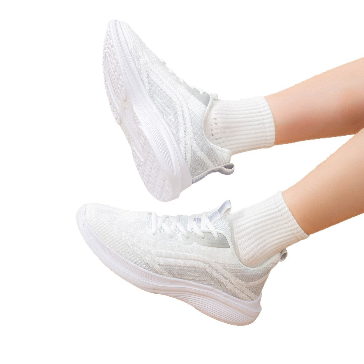 2025 Men's Shoes, Sports Shoes, Casual New Shock-Absorbing Soft Sole, Non-Slip Mesh, Lightweight Casual Shoes, Versatile and Breathable Running Shoes